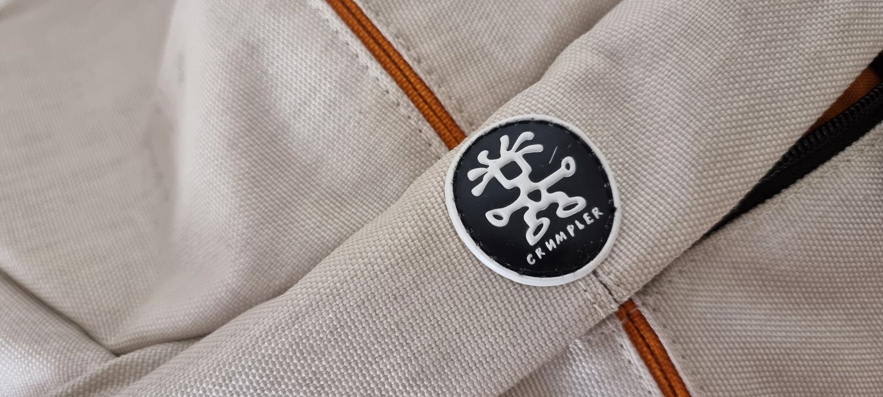 Crumpler Zaini: Crumpler Rucksack weiss/orange – Usato da Zwingen venduto da sinarp2 4
