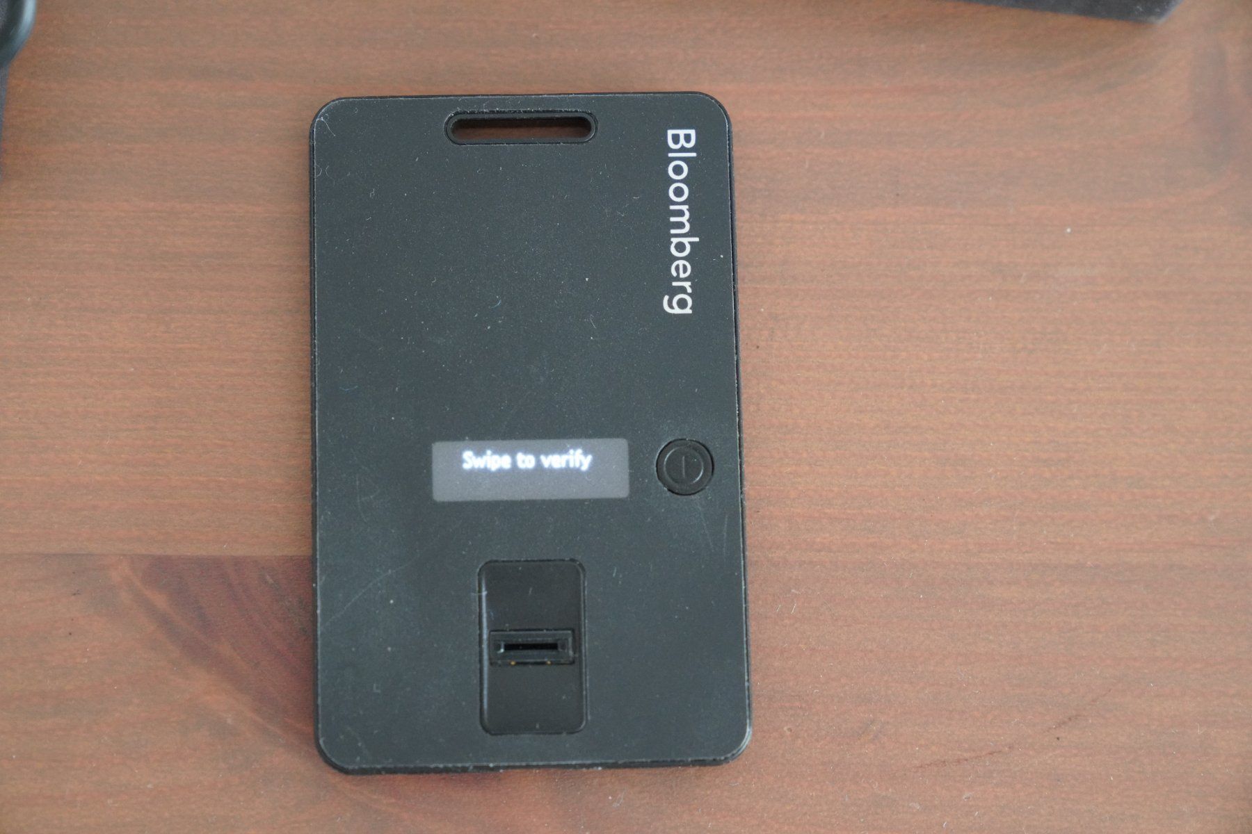Cartoline: Bloomberg Anywhere B-Unit Fingerprint Sensor Biometric – Usato da Zürich venduto da Lock5151 4