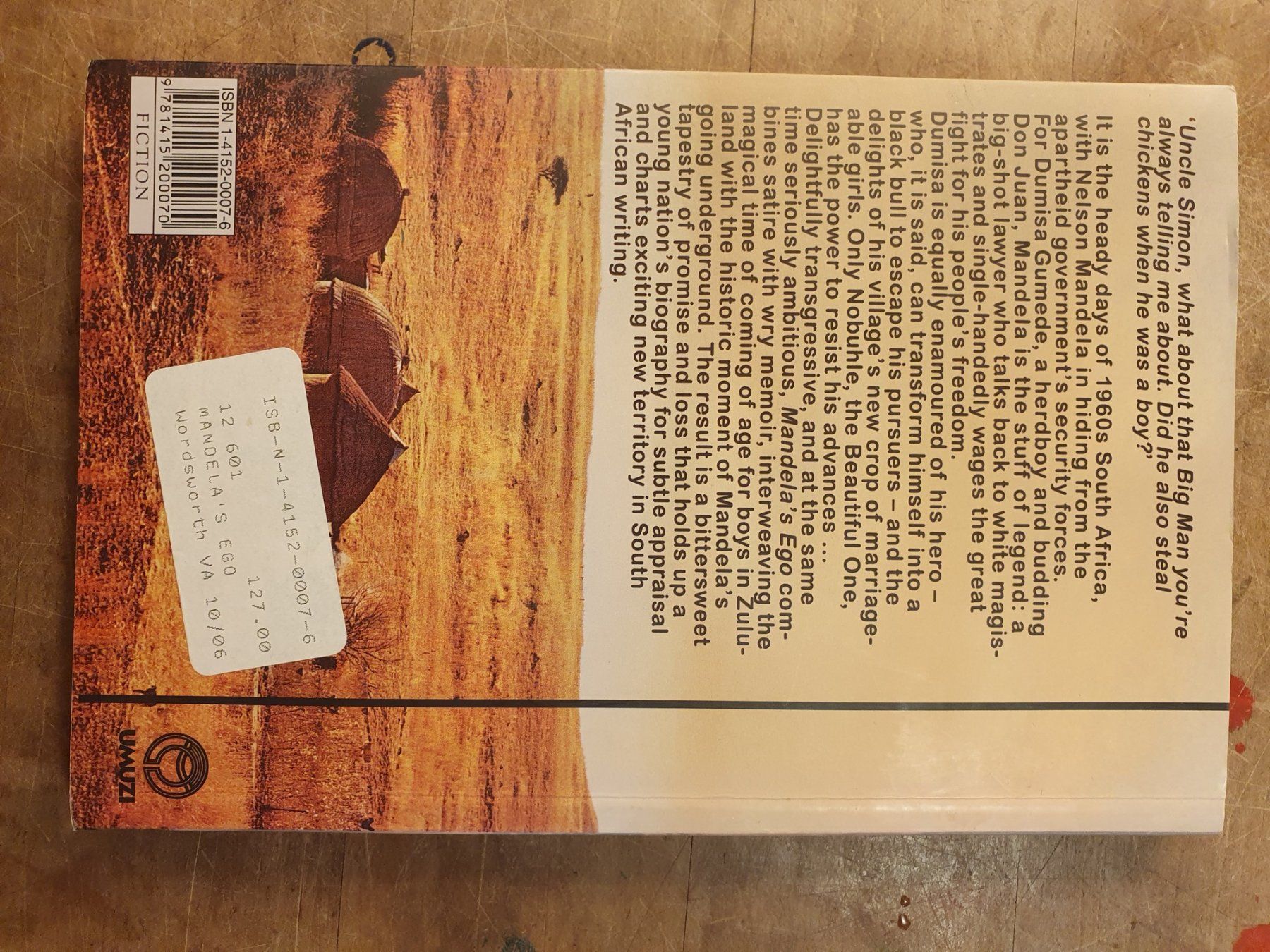 Libri: Mandelas Ego - Lewis Nkosi – Usato da Zürich venduto da loosebone 6