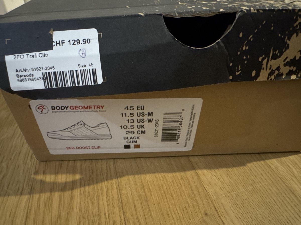 Specialized Scarpe da uomo: Schuhe Specialized 2FO Trail Clip Grösse 45 Neue – Nuovo e nell'imballaggio originale da Solothurn venduto da Leo2207 3