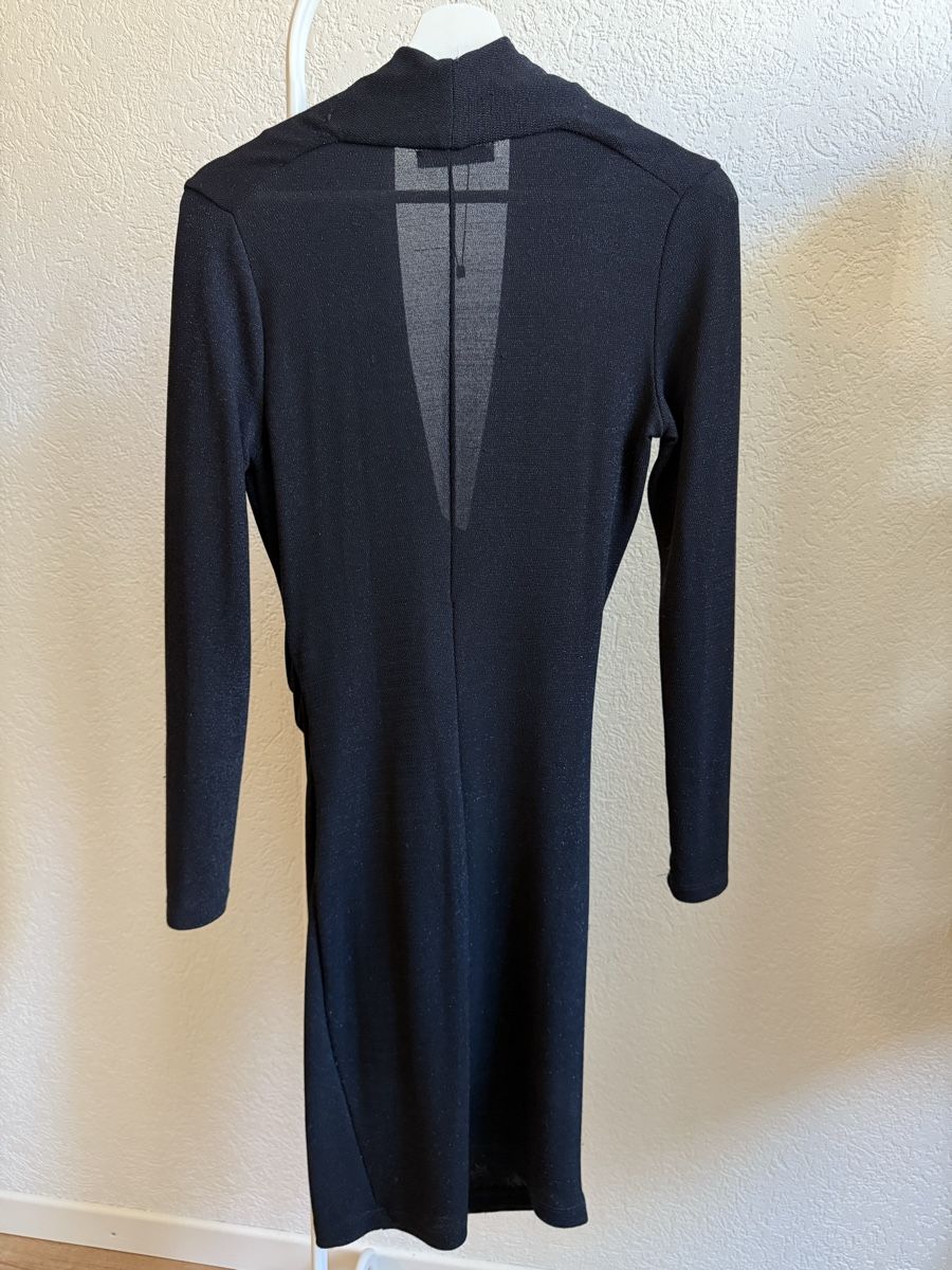 Mango Vestiti: Robe noire scintillante Mango, t.36/S – Usato da Tavannes venduto da Thriftshop 1