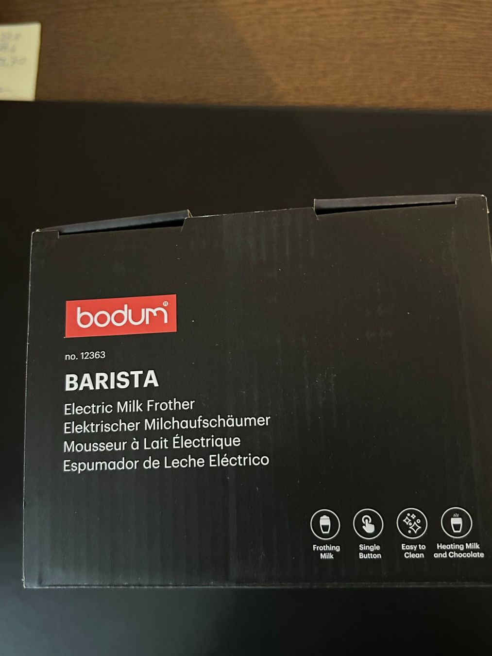 Bodum Elettrodomestici da cucina: Elektrischer Milchaufschäumer «Bistro» BODUM – Nuovo e nell'imballaggio originale da Veltheim venduto da rog_vm8n 2