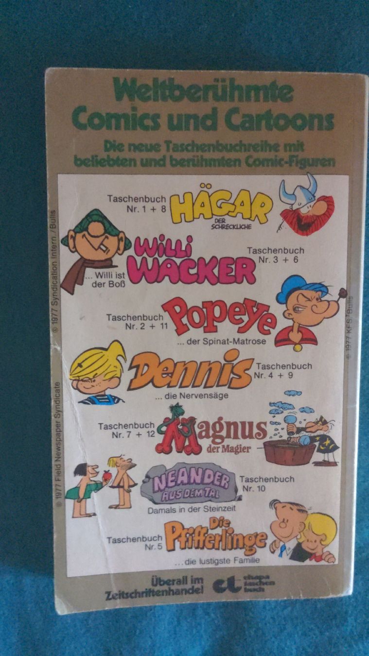Comics: Dennis die Nervensäge - Ehapa Taschenbuch Comic Nr. 9 – Gebraucht aus Niederscherli von Mon_Art 1
