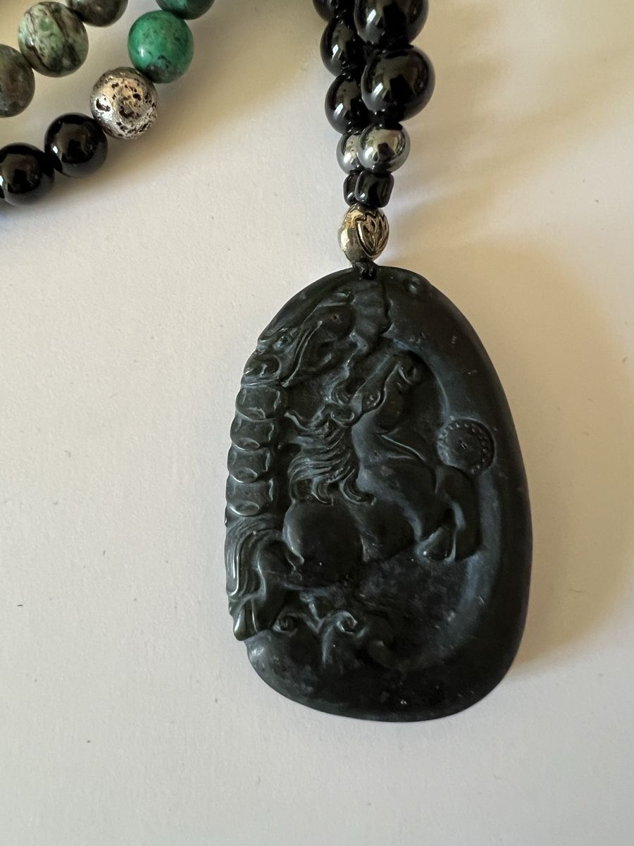 Catenine: Collier sautoir en pierres 76 cm  – Usato da Lausanne venduto da sualenna 4