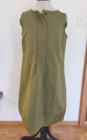 Kleid S'Max Mara oliv 42/44