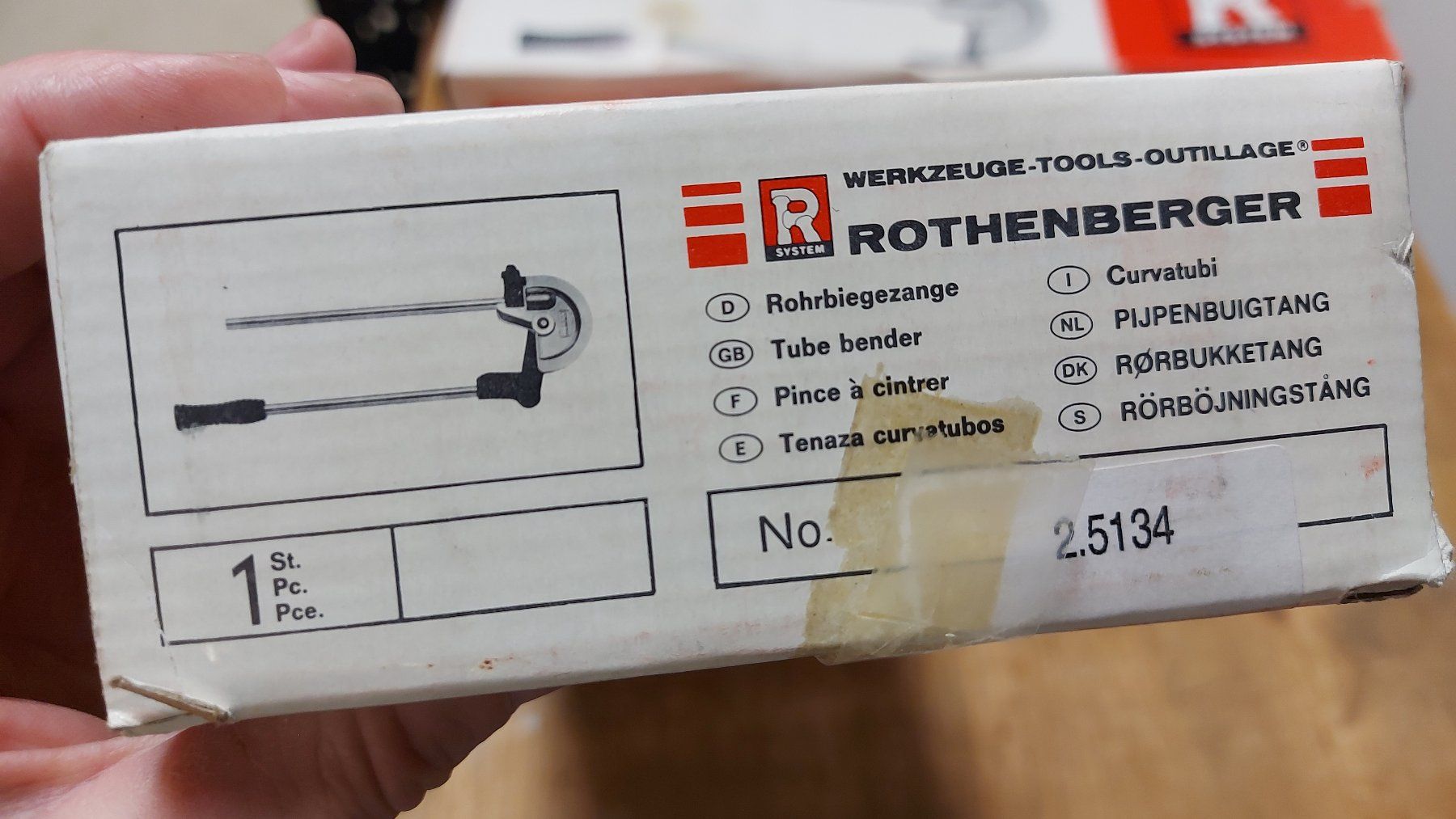 Rothenberger Alle Werkzeuge: Rothenberger Rohrbiegzange 14mm – Neu (gemäss Beschreibung) aus Schönengrund von nae_8cty 1