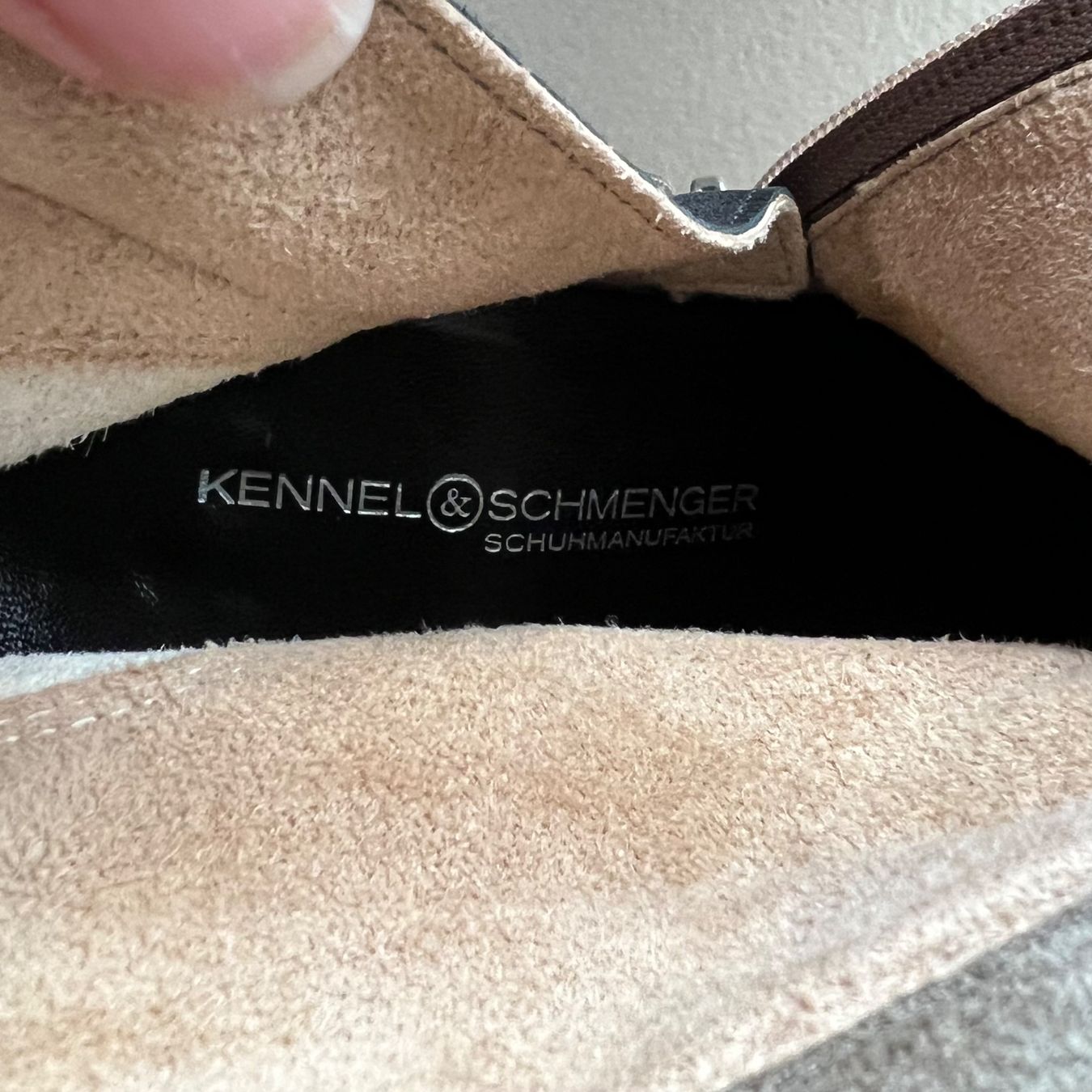 Kennel + Schmenger Scarpe da donna: KENNEL & SCHMENGER Velours Leder Stiefeletten – Usato da Zürich venduto da ClosetQueen 8