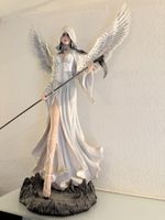 Weisse Todesengel Statue, detailreich, neuwertig!