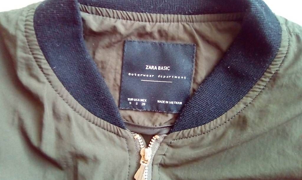 Zara Giacche: Blouson Zara gr. S kaki – Usato da Icogne venduto da Juka 4