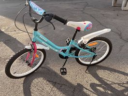 Mädchen Velo