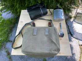 schöner Schweizer Militär Brotsack