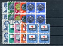 1962-3 PP Nr. 108-17 im V'block postfr.