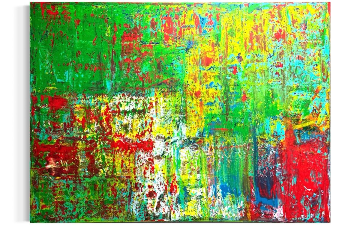 Gemälde: Original Gemälde, abstrakte Kunst, 190 x 140 cm – Neu und originalverpackt aus Berikon von nimmo 1