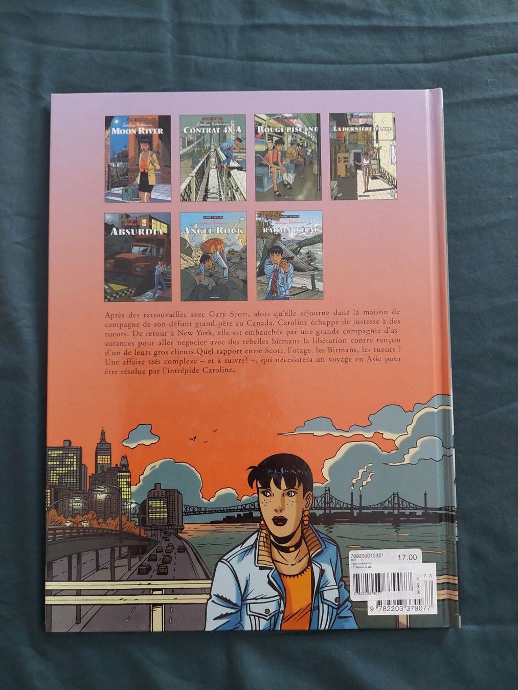 Fumetti: Caroline Baldwin T.7 Raison D'état EO 2001 TBE+ – Usato da Genève venduto da Blu_BD 1