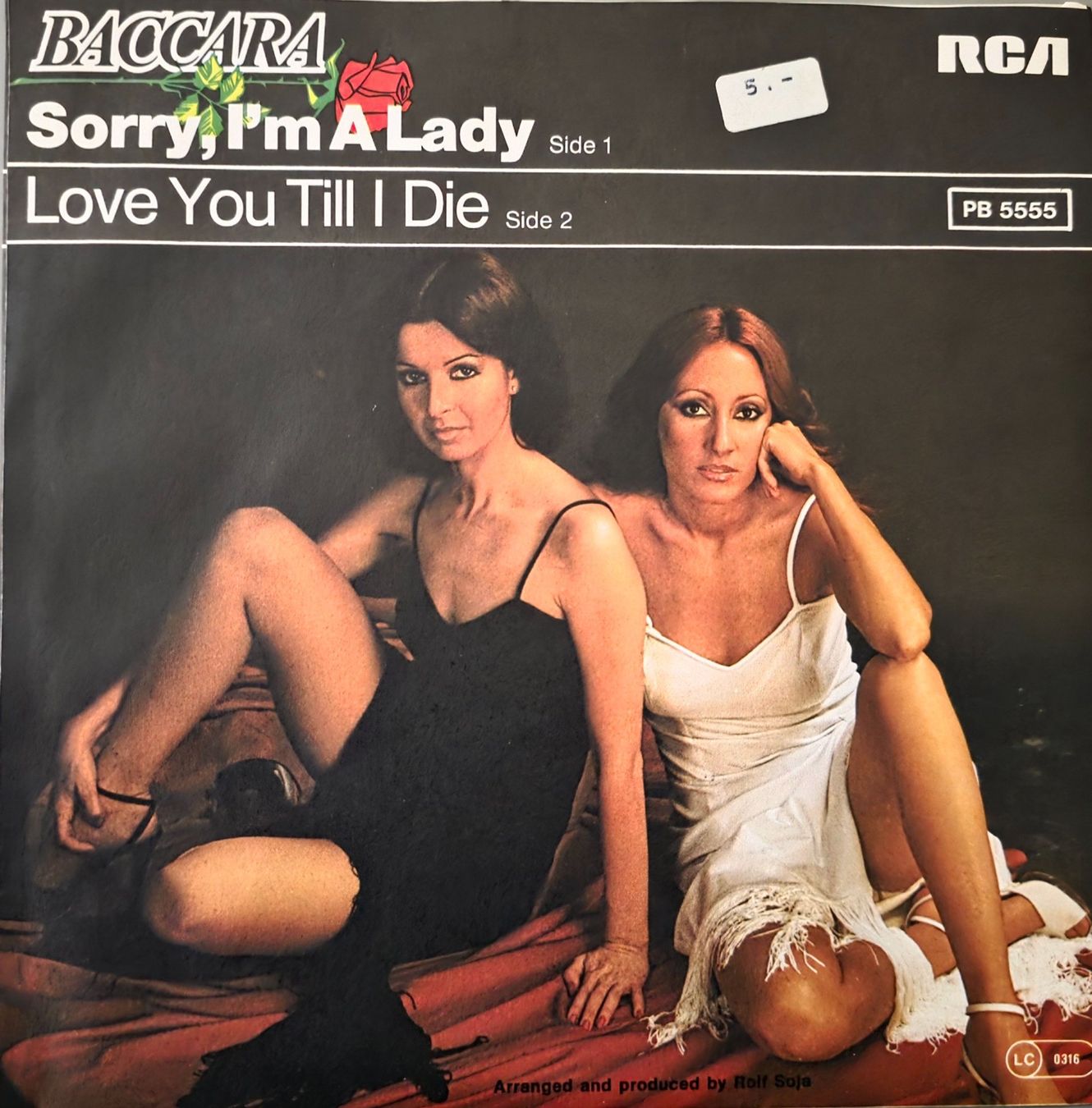 Schallplatten: Baccara Single – Sorry, I'm A Lady – Gebraucht aus Root von atelier22 1