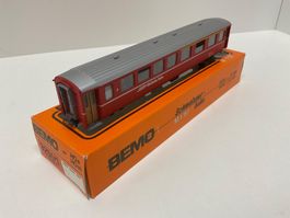 Bemo H0m, 3251/1 Personenwagen rot, Top Zustand, Neuwertig