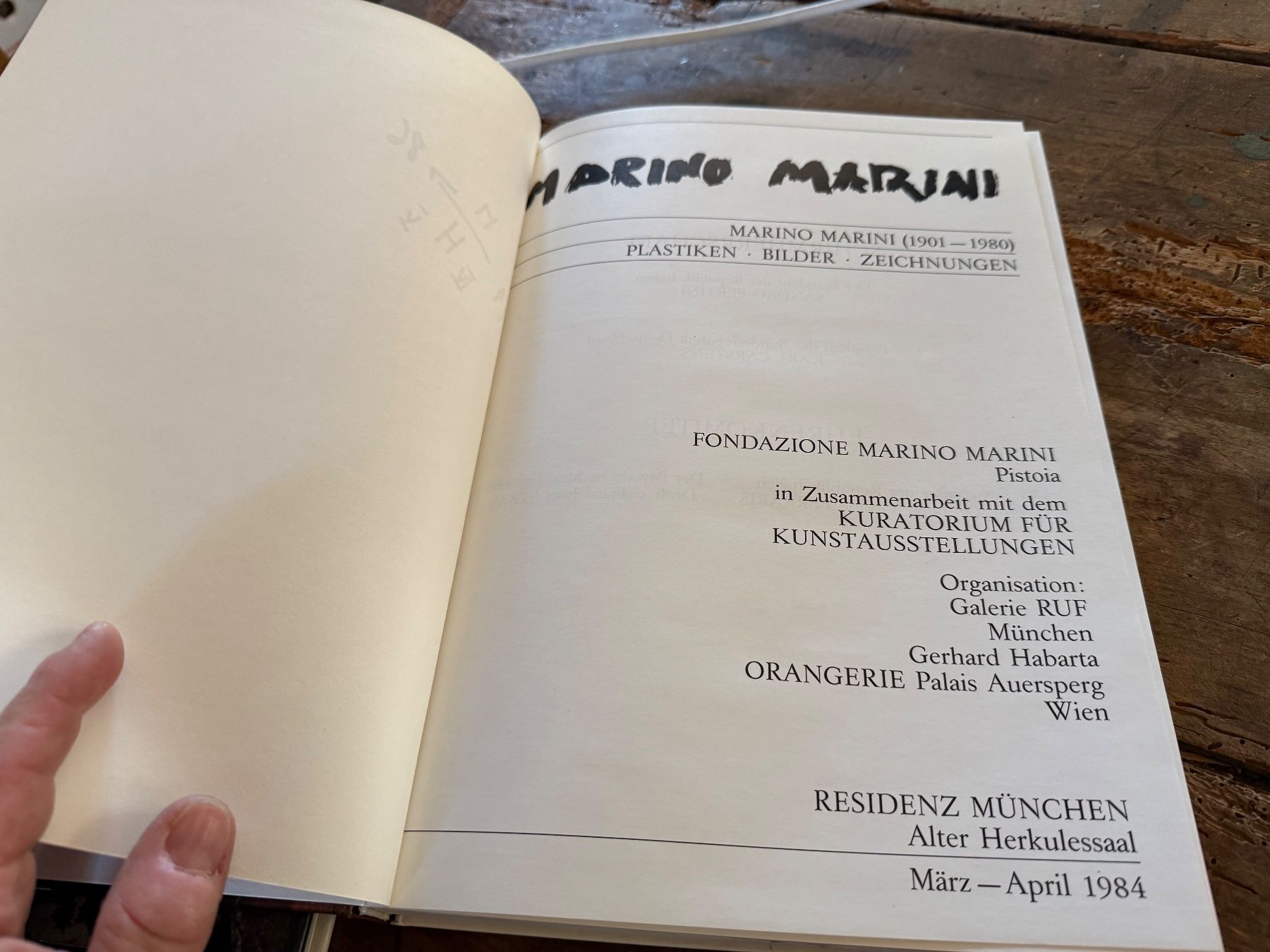 Bücher: Konvolut 3 Bücher Marino MARINI – Gebraucht aus Bern von Jwpm66 8