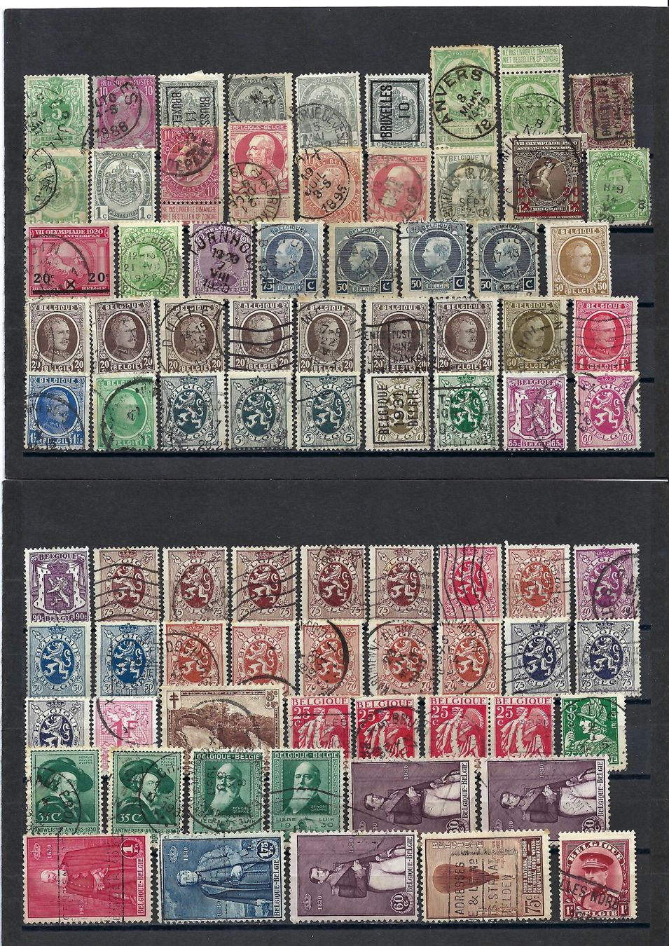 Tutti i francobolli: Briefmarken aus Belgien – Usato da Bronschhofen venduto da Imsr
