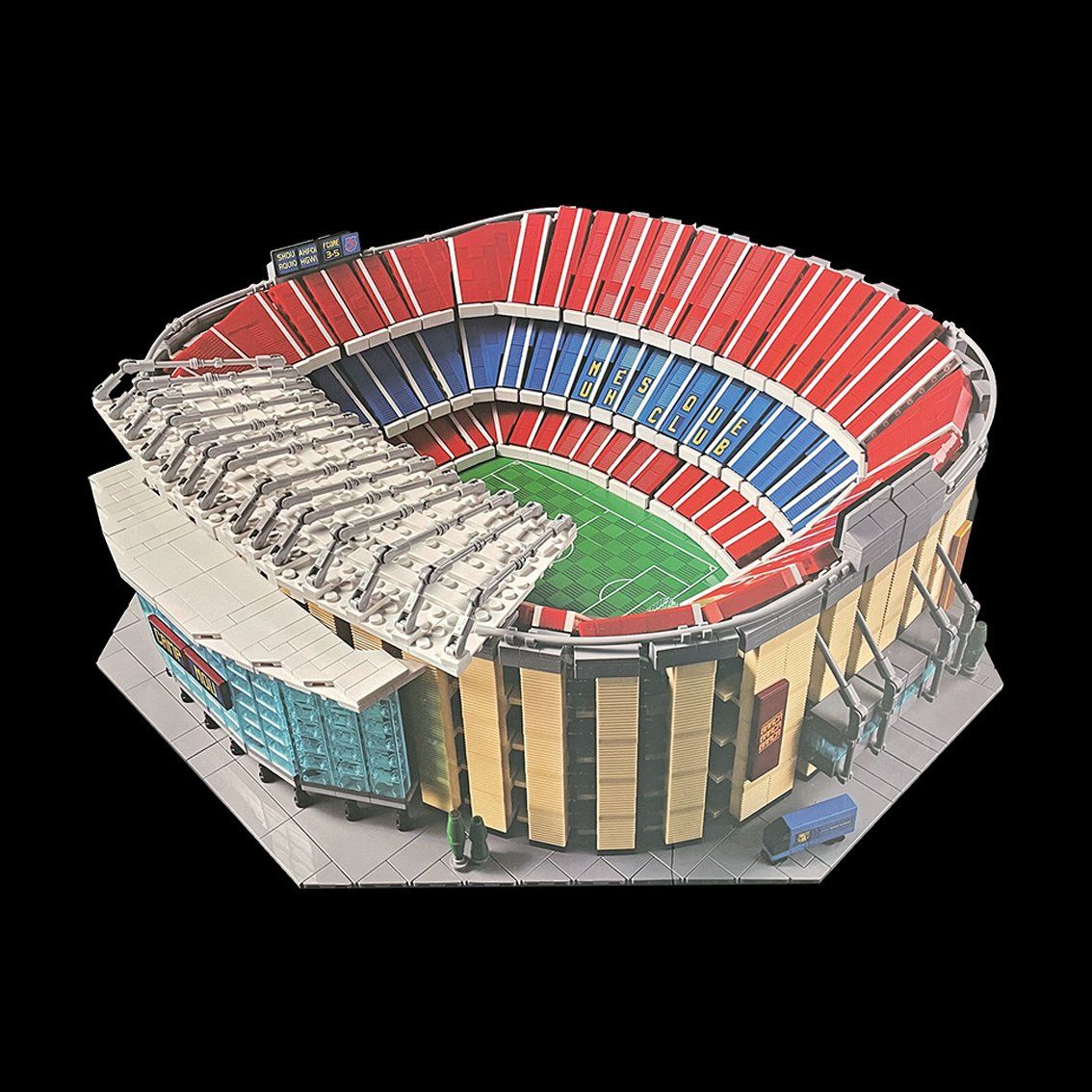 Kit di costruzioni: Fußballstadion: Camp Nou, Barcelona – Nuovo e nell'imballaggio originale da Meisterschwanden venduto da Bigi1 1