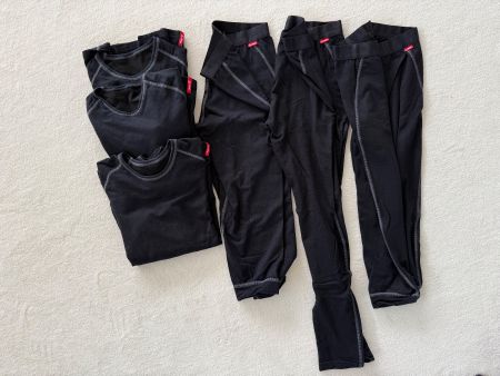 Löffler, Set aus 3 wärmeren Ski Unterwäschen, Größe 152