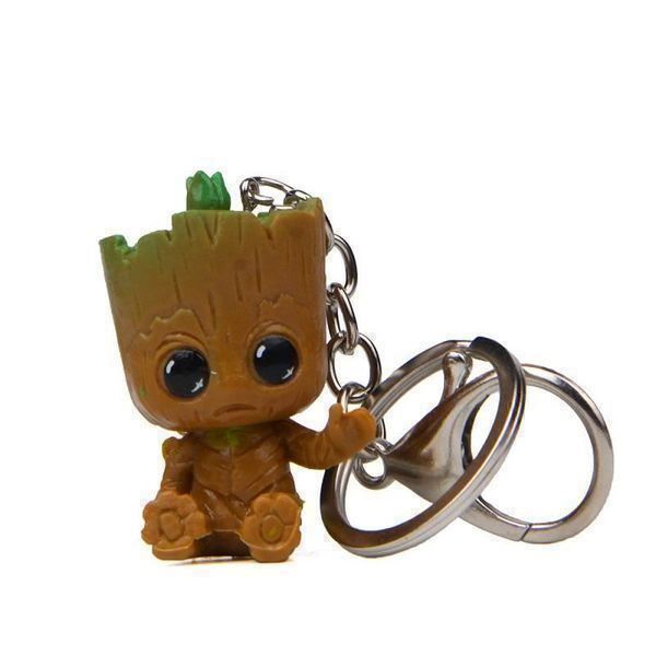 Schlüsselanhänger & - bänder: 4er Set Baby Groot Schlüssel-Anhänger – Neu und originalverpackt aus Diepoldsau von preisparadies-ch 4