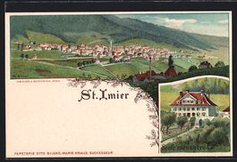 Litho St. Imier, Panorama und École m