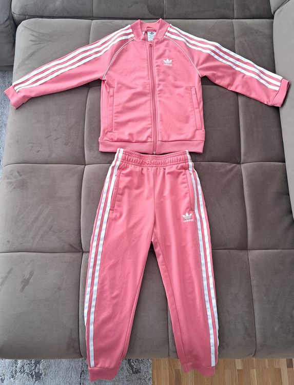 Sportanzug Trainingsanzug Gr 122 Mädchen Freizeitanzug Sportanzug