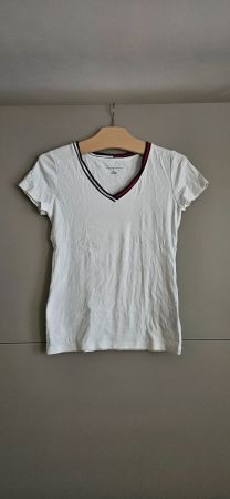 Tommy Hilfiger, Damen T-Shirt, Grösse S, weiss
