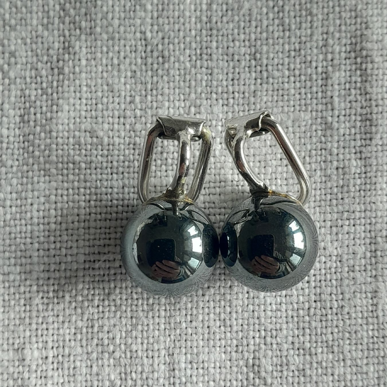 Orecchini pendenti & Orecchini a lobo: Edle vintage Silber Ohrclips – Usato da Knutwil venduto da Kompex