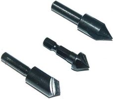 Kegelsenkbohrer-Set 3-tlg: 12, 16, + 19 mm
