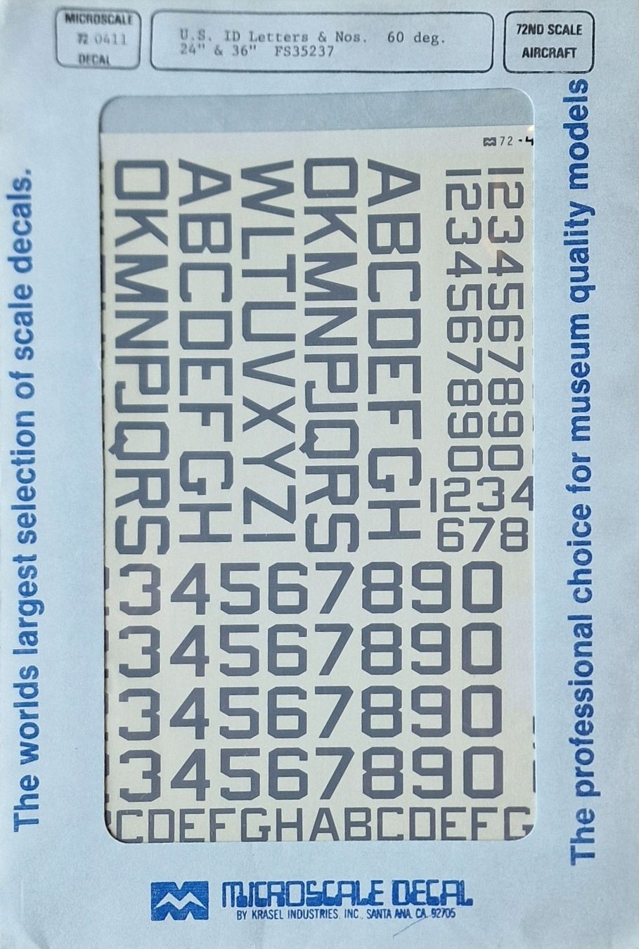 Autocollants: Original Microscale Decal Set  Aviatik U.S. ID 1/72 – Neuf (Voir description) à Duggingen par hammbe