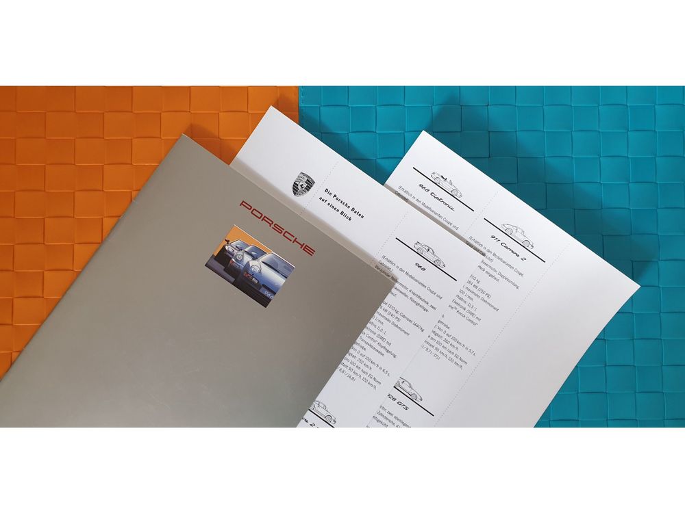 Revues & Magazines: PORSCHE PROGRAMM 1992 / 911, 928, 968 - Prospekt / Katalog – D'occasion à Viganello par CARLiteratur 8