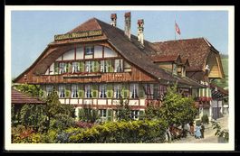 AK Zäziwil, Gasthof zum Weissen Rössli