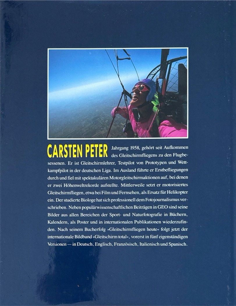 Libri: Carsten Peter, Gleitschirm total – Nuovo (secondo la descrizione) da Sarnen venduto da Livres 3