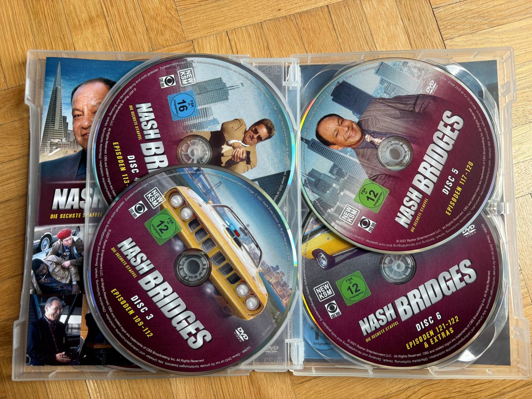 Tous les DVDs: Nash Bridges - Die sechste Staffel - DVD – D'occasion à Zürich par Malcom 2