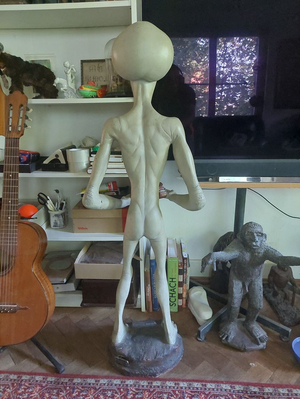 Skulpturen & Statuen: Alien Figur Lebensgross Lampe,  grosse Qualität – Gebraucht aus wabern von Torrubirubi 7