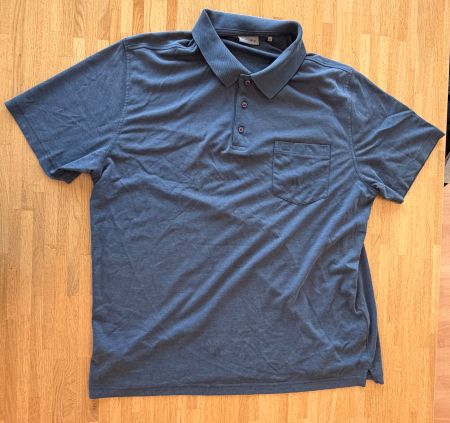 T-Shirt - Poloshirt Christian Bergmann blau Gr. 3XL/XXXL
