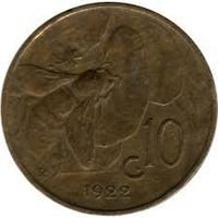 10 Centesimi Italien 1922