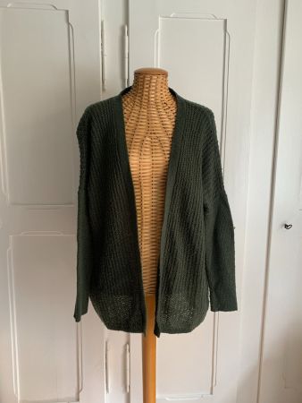 VERO MODA - Strickjacke olivgrün XS