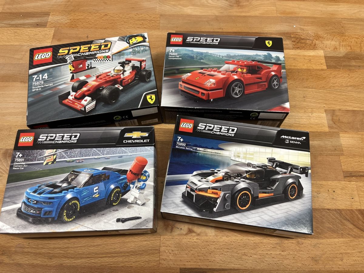 Lego Giocattoli: Lego Speed Champions 4 Stück Neu – Nuovo e nell'imballaggio originale da embrach venduto da kialle