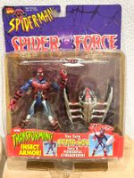 Marvel Spider-Man Transforming Cyber Space Force 1997 neu