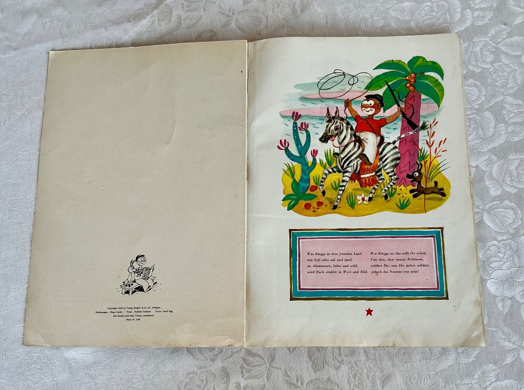 Comics: RINGGI UND ZOFI 1952 – Gebraucht aus Zell LU von Silvermemory 3