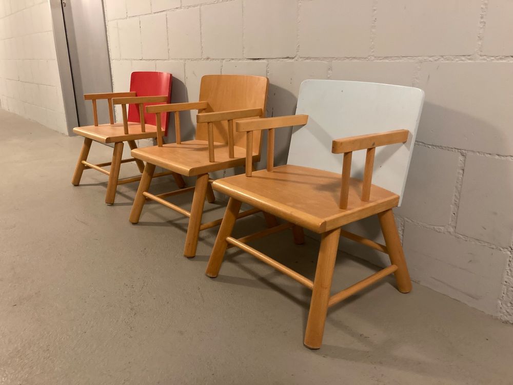 3 Kinderstühle aus Holz Kaufen auf Ricardo