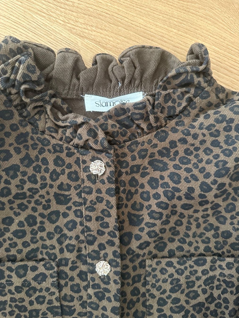 Blusen: Siamoise Hemd S/M Leoprint – Gebraucht aus Langnau i. E. von hul_kqv6 1