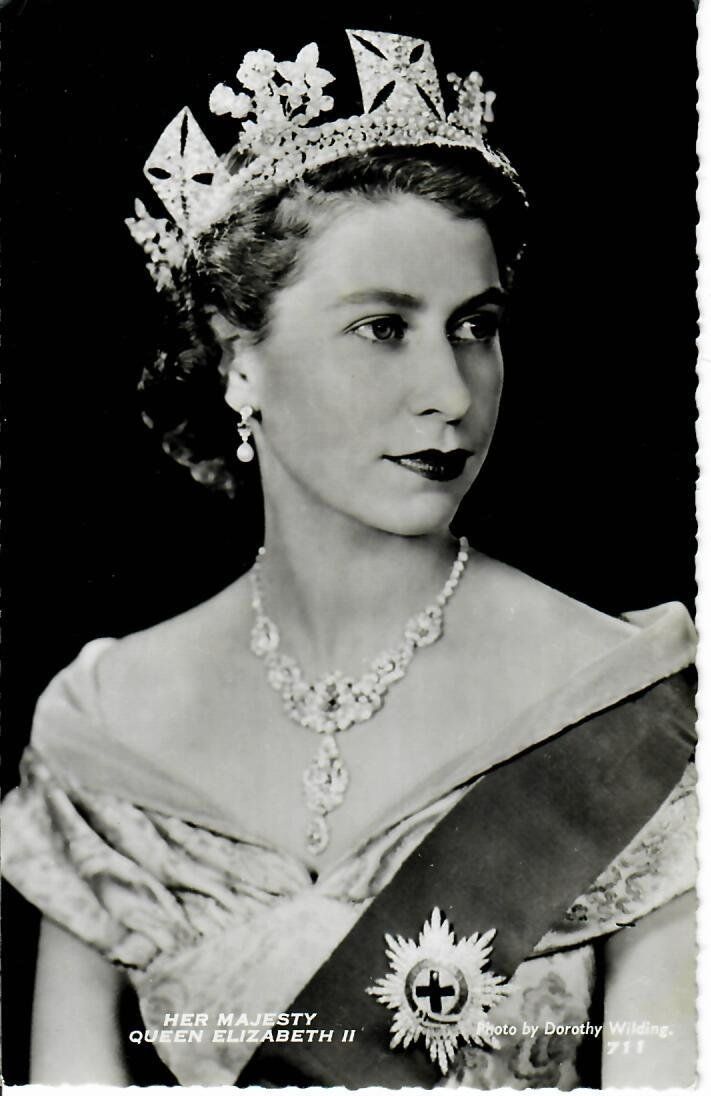 Ansichtskarten: England, Queen Elizabeth II – Gebraucht aus Hochdorf von Ziegel-16