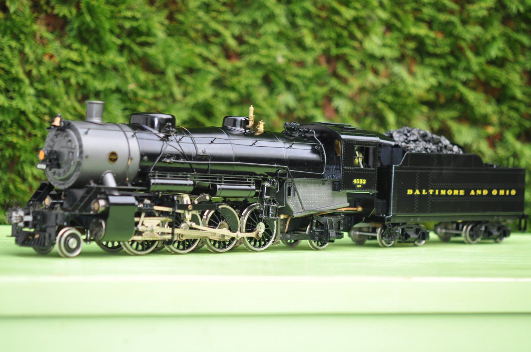Fulgurex Modellini di ferrovie: ASTER Baltimore & Ohio MIKADO live steam Echtdampflok – Usato da Krefeld venduto da meteorrot 2