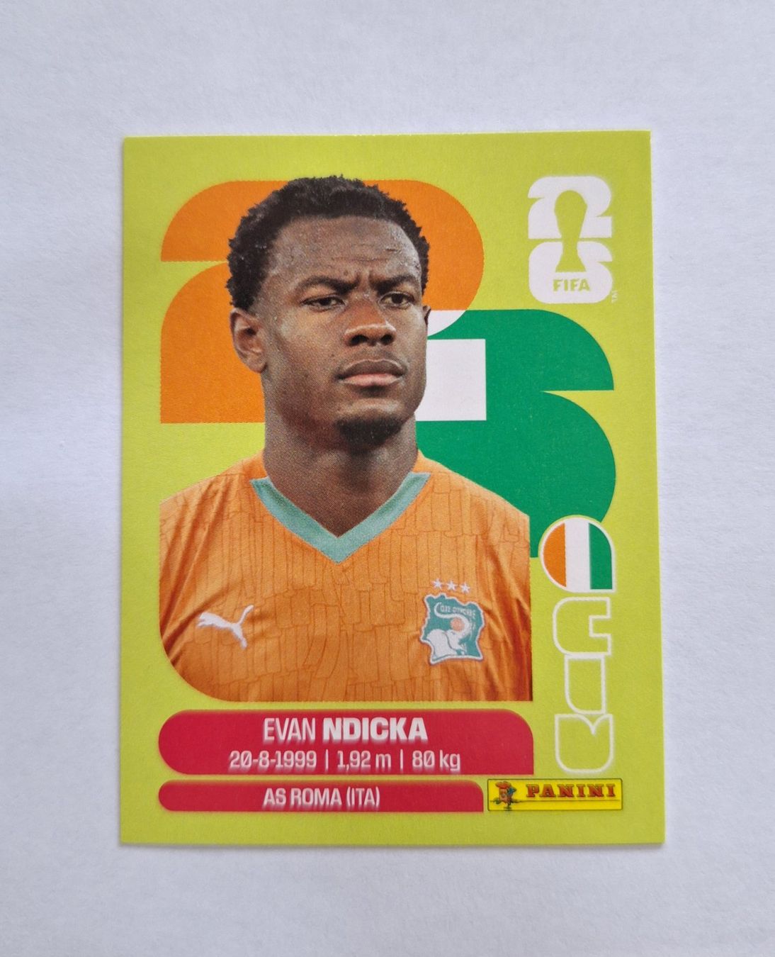 Panini Carte collezionabili: Panini Evan Ndicka CIV 6 – Nuovo (secondo la descrizione) da Romanens venduto da Crocette