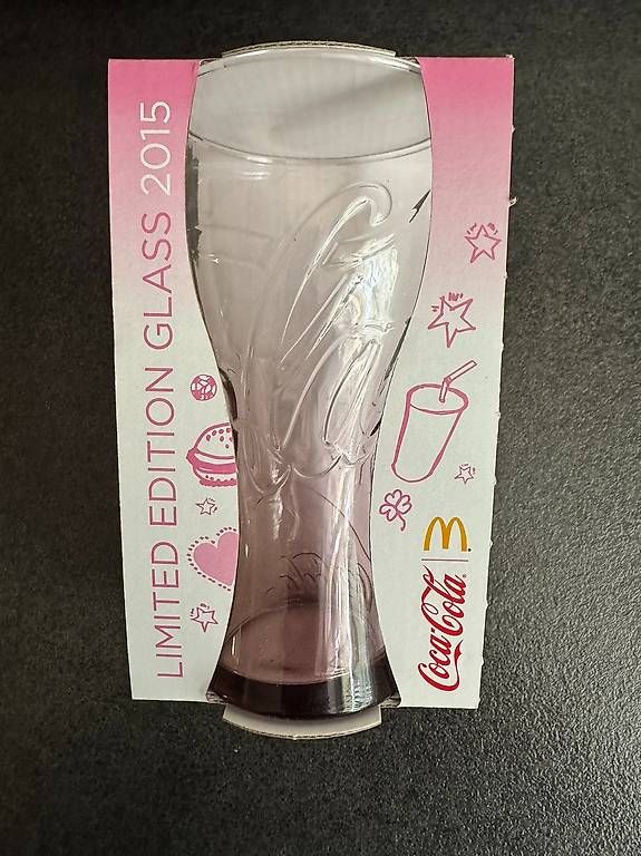 Coca-Cola Bicchieri: McDonald's Coca-Cola® Gläser-Limited Edition 2015 – Nuovo e nell'imballaggio originale da Glarus venduto da gab_p7by