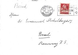 1933 Tellbrief nach Basel