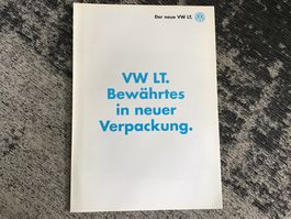 Der neue VW LT Faltprospekt 6 Seiten